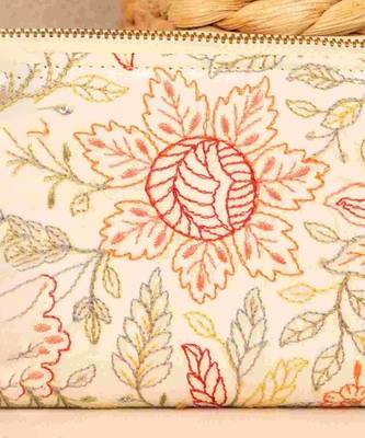 Ivy floral embroidered wallet 2