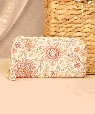 Ivy floral embroidered wallet 4