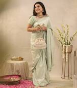 Anahi embroidered brocade potli