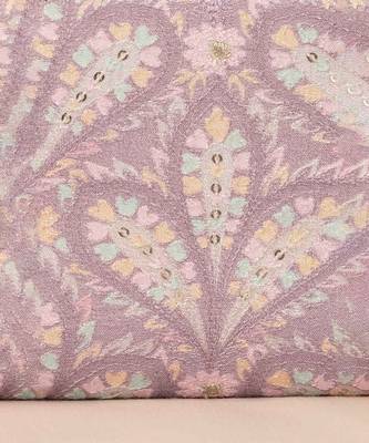 Nyraa embroidered wallet - violet 5