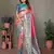 Light pink tissue silk blend with paithani woven saree with blouse