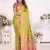 Light green weaving saree with blouse