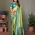 Light green tissue silk blend with weaving saree with blouse