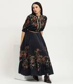 Black itzel velvet crop jacket