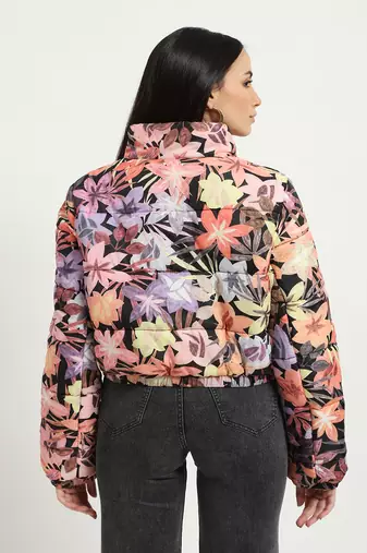 Multi color asher puffer jacket