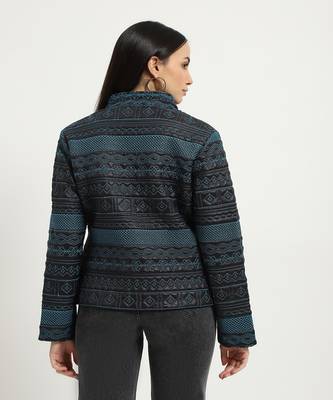 Black & blue asher puffer jacket 5