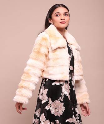 Off white asher faux fur jacket 5