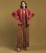 Pink peru solid jacket