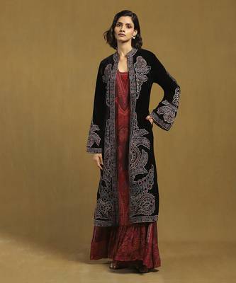 Black pheonix solid shrug 1