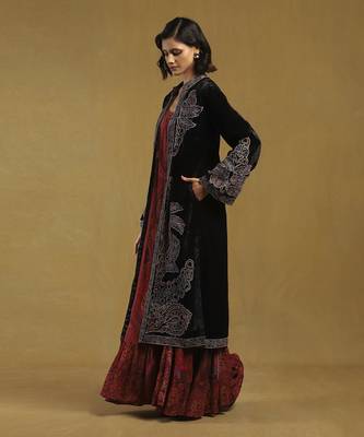 Black pheonix solid shrug 2