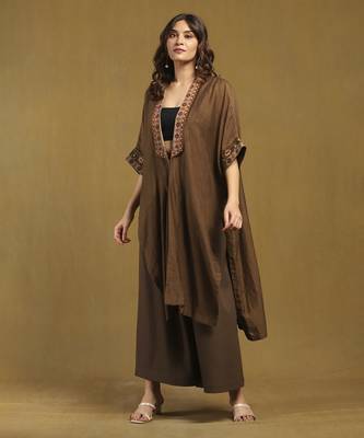 Brown essential - kyesha shrug 2