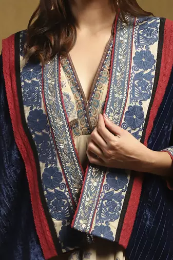 Blue azra jacket