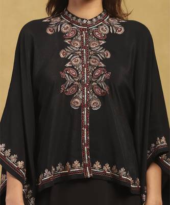 Black sophie solid top with skirt co-ord set 4
