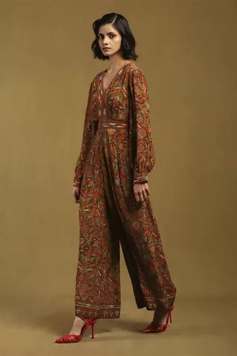 Brown sophie jumpsuit
