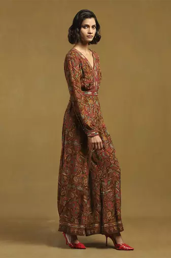 Brown sophie jumpsuit