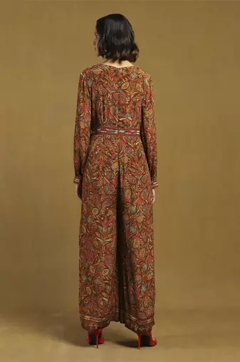 Brown sophie jumpsuit