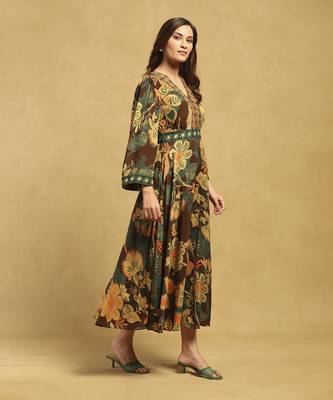 Brown anisa dress 3