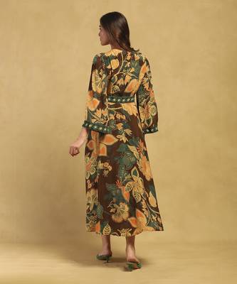 Brown anisa dress 5