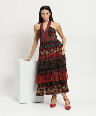 Multi-color sansa long dress 1