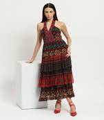Multi-color sansa long dress