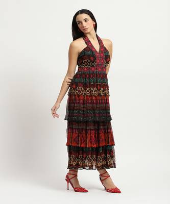 Multi-color sansa long dress 4