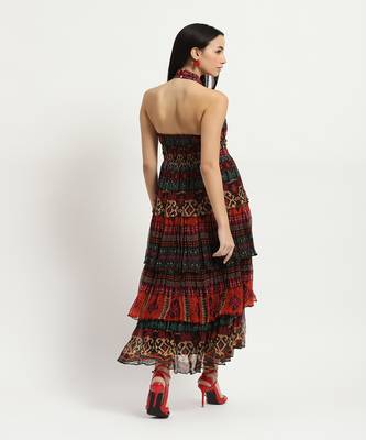 Multi-color sansa long dress 5