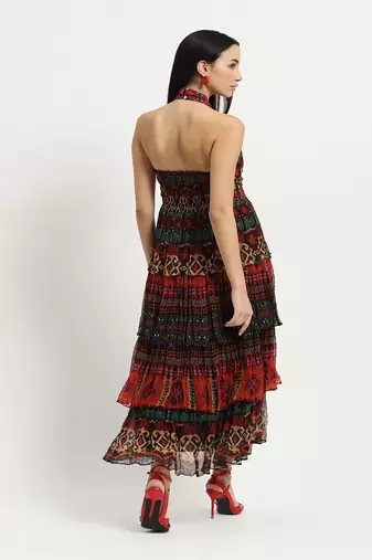 Multi-color sansa long dress