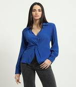 Blue serena top