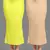 Trendmalls Women's Plain Nylon Petticoat Skirts for Saree Silhouette Shape Wear set of 2