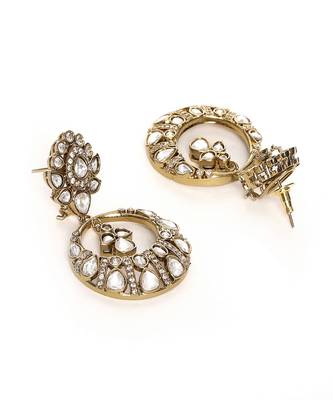 Chand kundan earrings 4