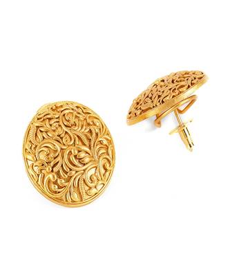 Round golden studs 1