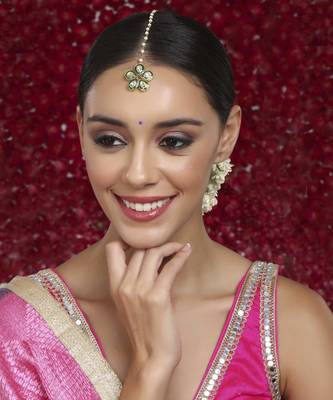 Meenakari maang tikka 1