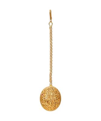 Golden maang tikka 3