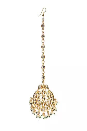 Kundan chand maang tikka