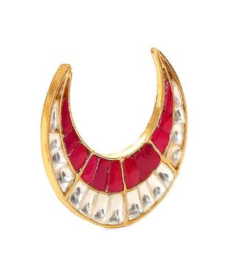 Half moon kundan ring 4