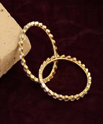 Kundan bangles (set of 2) 2
