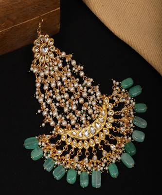 Kundan and stone passa/jhoomar 2