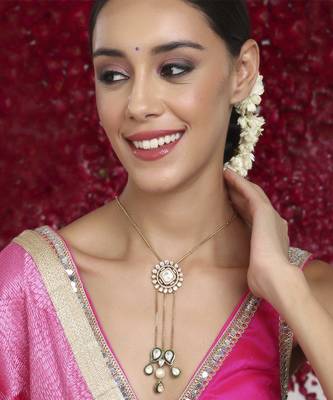 Kundan long necklace 1