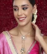 Kundan long necklace