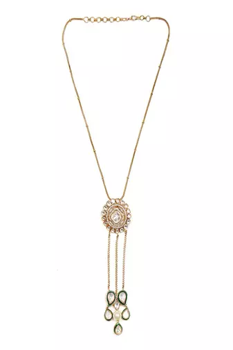 Kundan long necklace