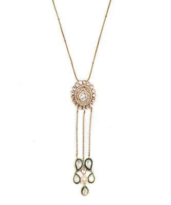 Kundan long necklace 4