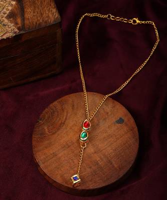 Multi meenakari kundan necklace 2