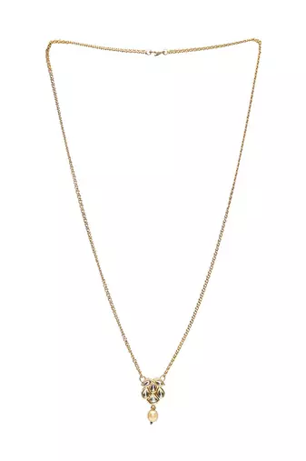 Long kundan necklace