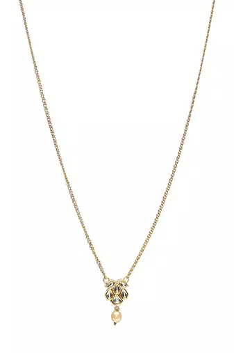 Long kundan necklace