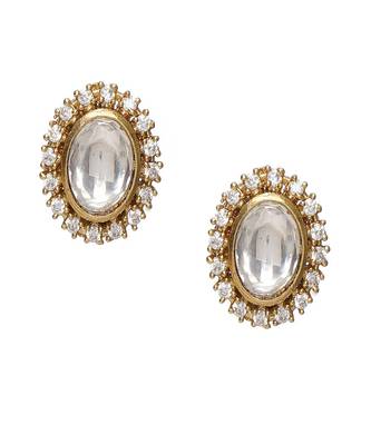 Kundan hasli with matching studs 4