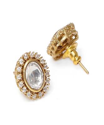 Kundan hasli with matching studs 5