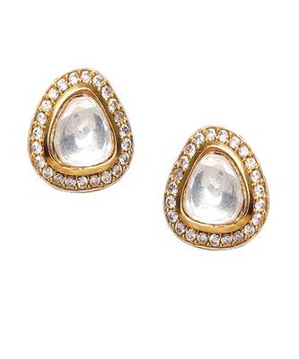 Hasli with kundan & mossainite & matching studs 4