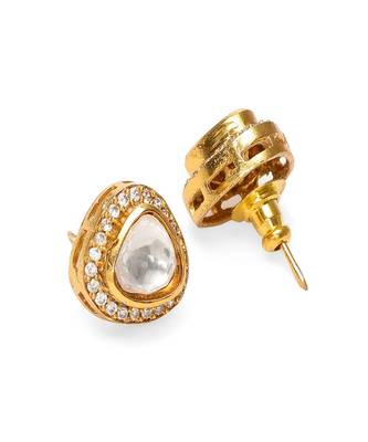 Hasli with kundan & mossainite & matching studs 5