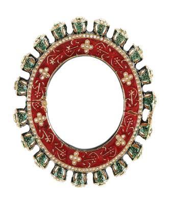 Meenakari handcrafted heavy bangles (set of 2) 3
