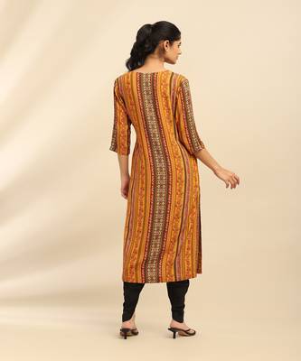 Yellow meera kurta 4